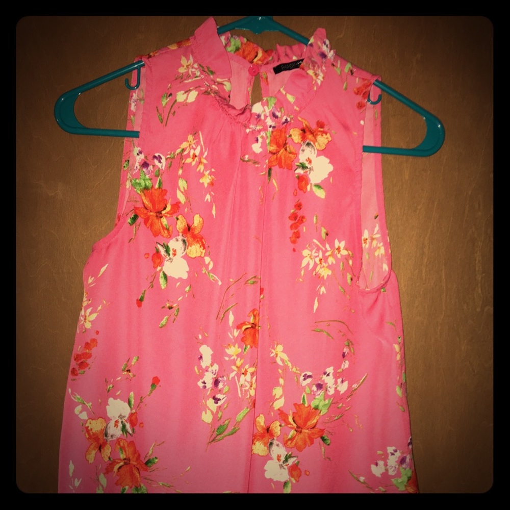 Papermoon Mock Neck Blouse